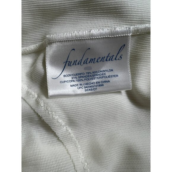 36C Long Tall Torso Shaper Shapewear White Extra Firm Control Compression NEW - Picture 14 of 15